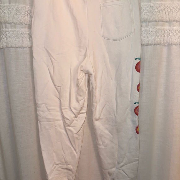 Alani Peach Print Sweatpants - Picture 3 of 6